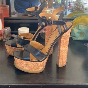 BLACK 6 inch heel Nine West Heel